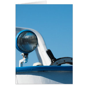 Nautical ship wheel sailboat