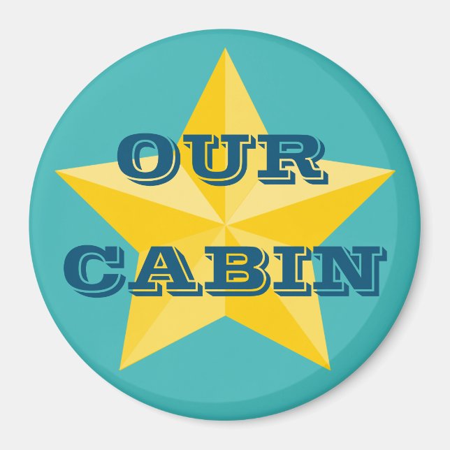 Nautical Star Stateroom Door Marker Magnet (Vorne)