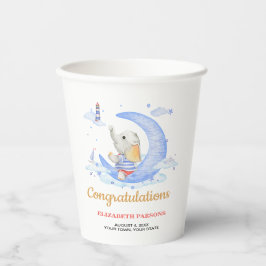 Nautical Theme Boy Baby Dusche Pappbecher