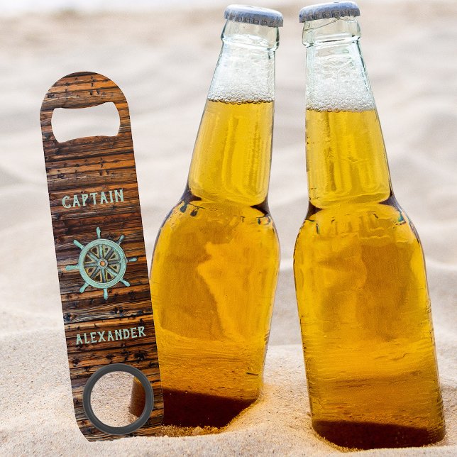 Nautical Theme Bronze Captains Wheel Speed Flaschenöffner (Von Creator hochgeladen)