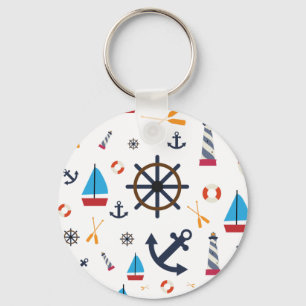 Nautical Theme Thunder_Cove Schlüsselanhänger