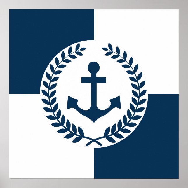 Nautical themed design poster (Vorne)