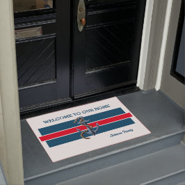 Nautical Welcome 24" x 36" Door Mat Fußmatte