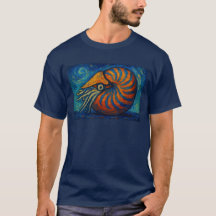 Nautilus im van Gogh Stil