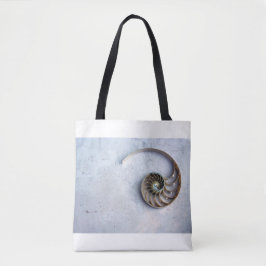 Nautilus Muschel Muschel Fibonacci wirbelsack Tasche
