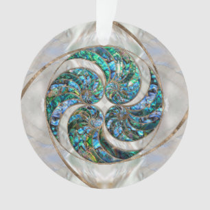 Nautilus Shell - Abalone and Pearl