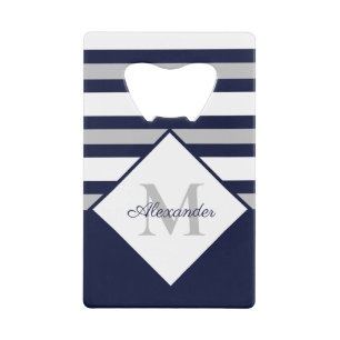 Nautique moderne Marine Bleu Gris Gris Gris Gris R