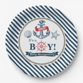 Nautisch ahoi ist es ein pappteller
