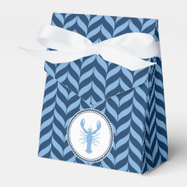 Nautisch Blaue Hummer Küste  Geschenkschachtel