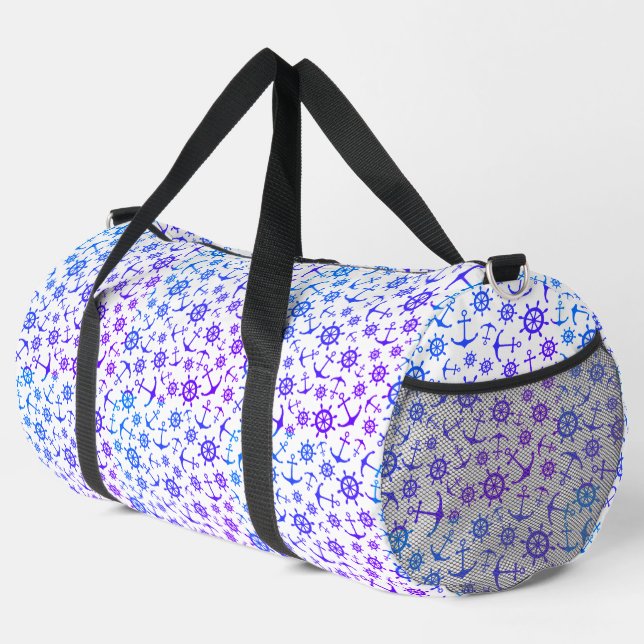 nautisch duffle bag (Rechte Ecke)