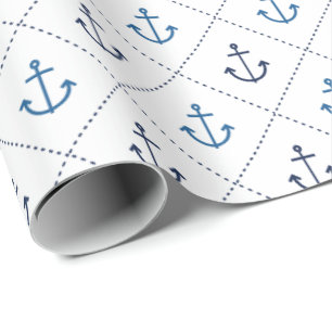 nautisch geschenkpapier