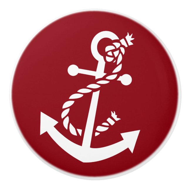 nautisch keramikknauf (Vorderseite)