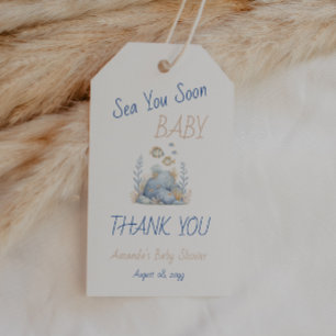Nautisch Unter Dem Meer Du Bald Baby Shower Geschenkanhänger