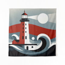 Nautische Dämmerung in den modernistischen Wellen