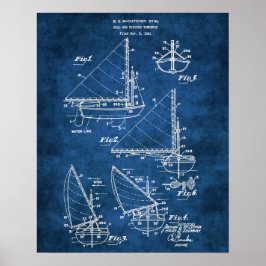 Nautische Dekoration Segelsport Print #4 Geschenk 