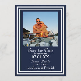 Nautische Doppelwaffe - Save the Date
