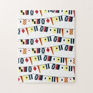 Nautische Flaggen-Jigsaw-Puzzle