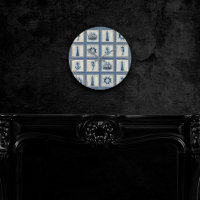 Nautische Fliesen | Blue Lighthouse Anchor Ship Wh