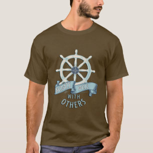 Nautische Grafik-Design & Kostenvoranschlag Witzig T-Shirt