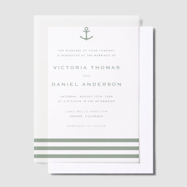 Nautische Hochzeit mit moderner Magensonde (Versetzt)