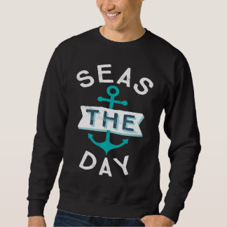 Nautische Junggesellinnenparty Segelanker Meere t Sweatshirt