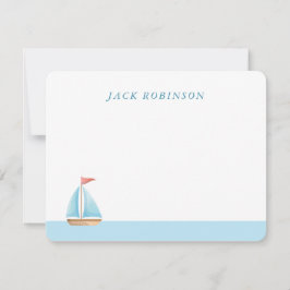 Nautische Karte für personalisiertes Segelboot