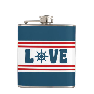 nautische Liebe Flachmann