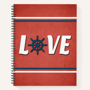 nautische Liebe Notizbuch