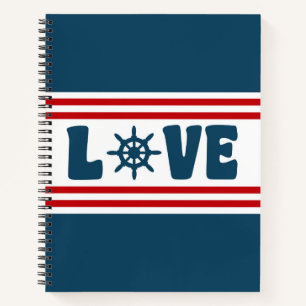 nautische Liebe Notizbuch