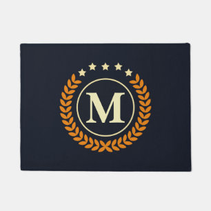 Nautische Monogramm Fußmatte