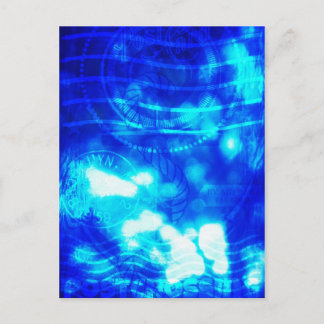 Nautische Postüberquerung Postkarte