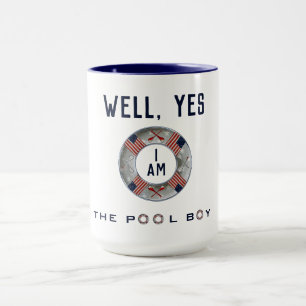Nautische Schaufelradring Tasse