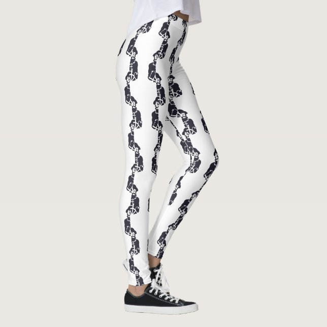 nautische SCHIFFSKAPATAIN Leggings (Rechts)