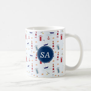 Nautische Schulausstattung für das Wohnheim Kaffeetasse