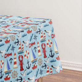 Nautische Segelboote Tischdecke