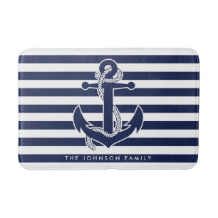 Nautische Themengeschenke Personalisierte Badematt Badematte