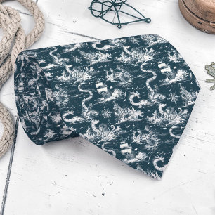 Nautische Toile-Halsbinden nach Maß Krawatte