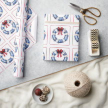 Nautische Weihnachtsreserve mit Bow