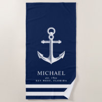 Nautischer Anker| Individuelle Name