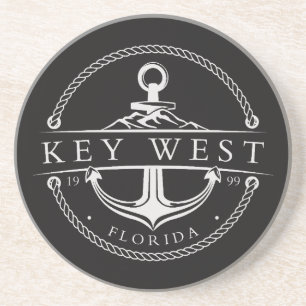 Nautischer Anker Key West Florida 1999 Getränkeuntersetzer