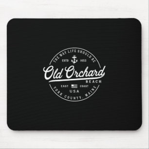 Nautischer Anker Old Orchard Beach Maine Reise Url Mousepad
