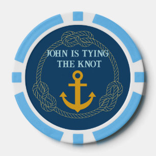 Nautischer Junggesellenabschied Pokerchips