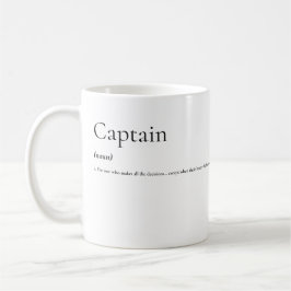 Nautischer Spaß: Die wahre Definition des Seglers Kaffeetasse