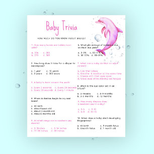 Nautisches Babyrinth Baby Shower Spiel