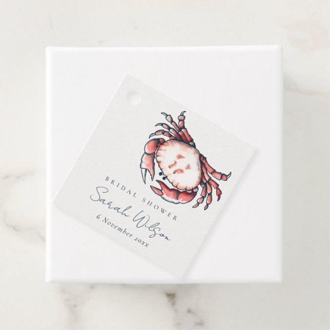 Nautisches Brautparty Geschenkanhänger (Beispiel)