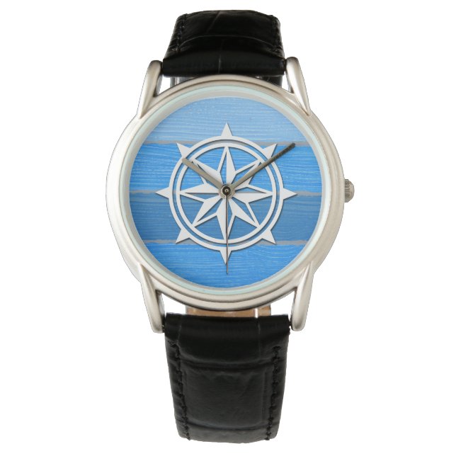 Nautisches Design Armbanduhr (Vorderseite)