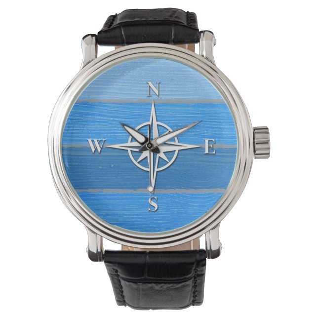 Nautisches Design Armbanduhr (Vorderseite)