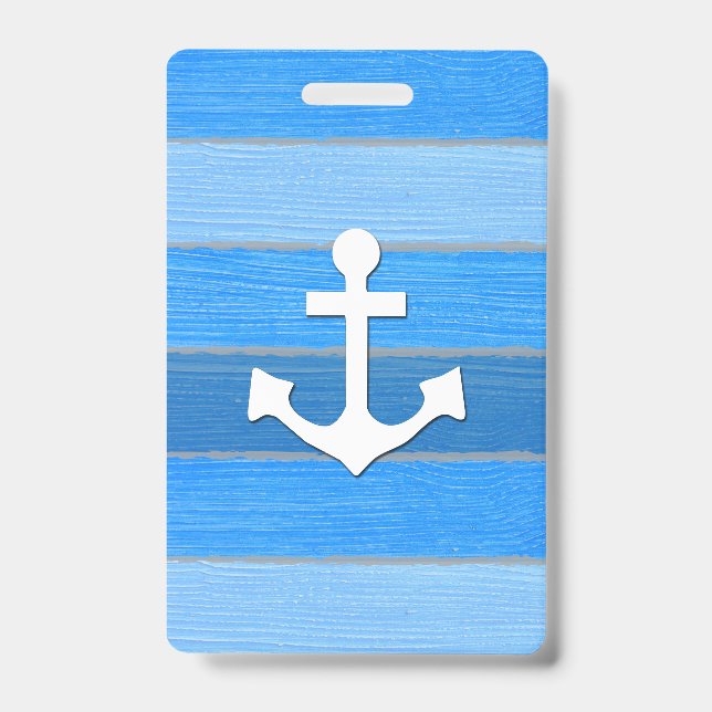 Nautisches Design Ausweis (Vorderseite)