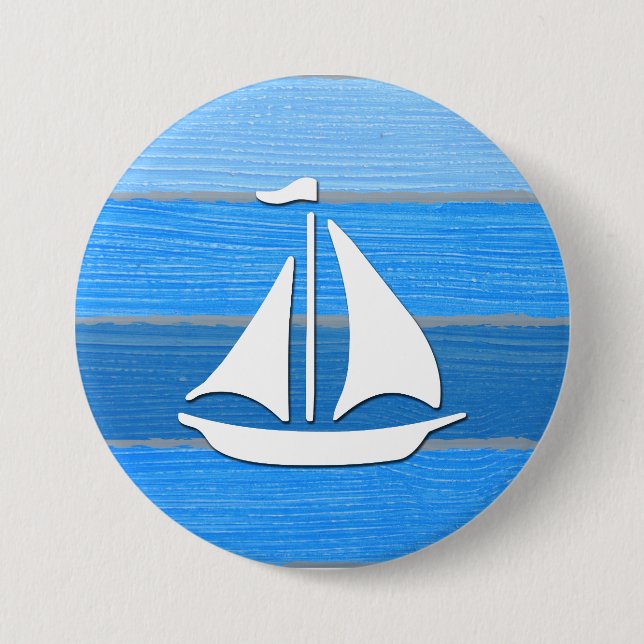 Nautisches Design Button (Vorderseite)
