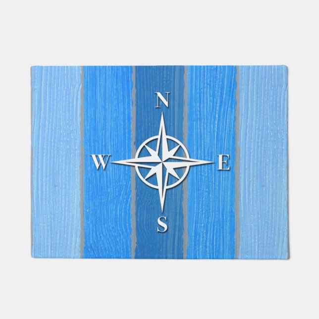 Nautisches Design Fußmatte (Vorderseite)